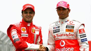 Massa Hamilton Brazil 2008