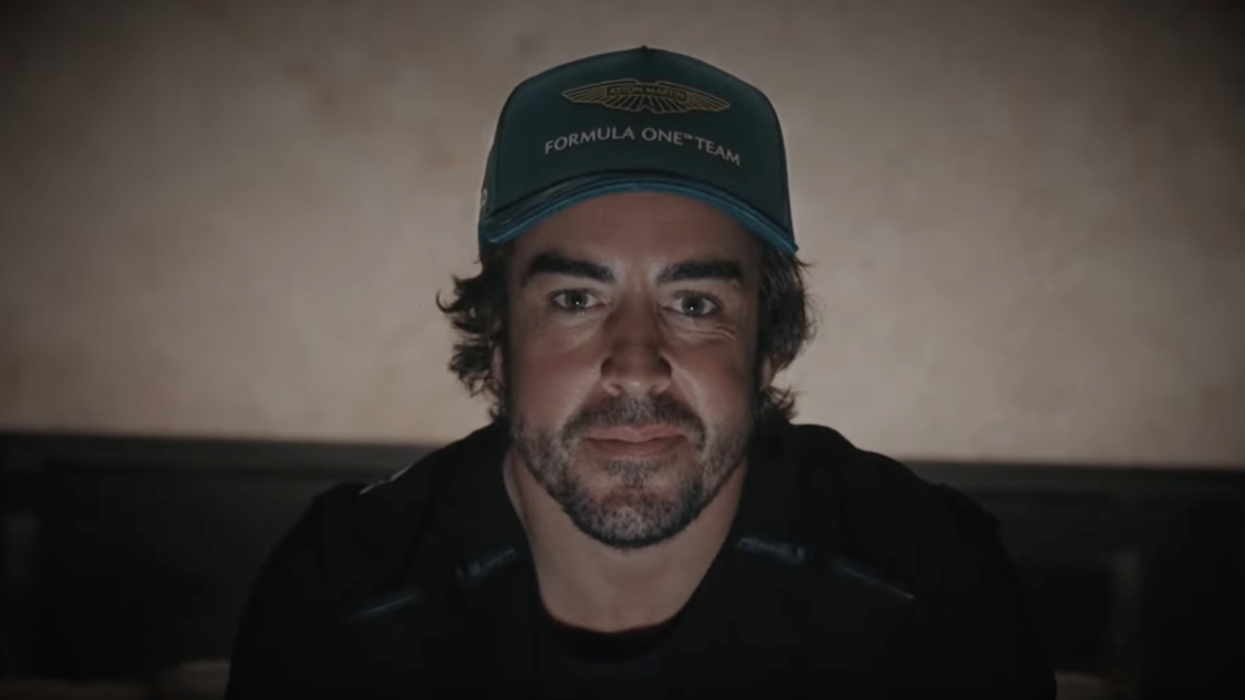 Fernando Alonso Aston Martin video